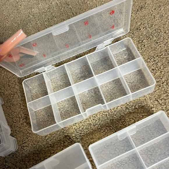 Nail or bead/ arts n crafts containers - Picture 4 of 5